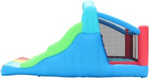 Dmuchany zamek TRIPLE SLIDE trampolina HappyHop 3 zjeżdżalnie 3