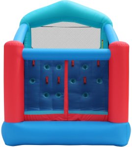 Dmuchany zamek TRIPLE SLIDE trampolina HappyHop 3 zjeżdżalnie 5