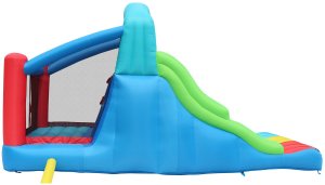 Dmuchany zamek TRIPLE SLIDE trampolina HappyHop 3 zjeżdżalnie 7