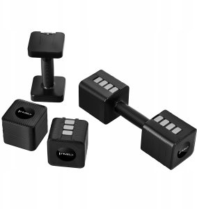 HMS HL02 HANTLE regulowane czarny 2 x 5 KG 8