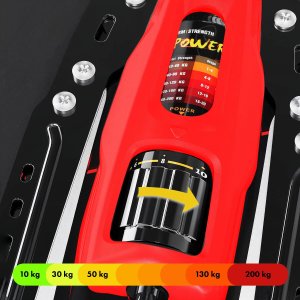 HMS F1020 PRO HYDRAULICZNY ŚCISKACZ DO ĆWICZEŃ Z LICZNIKIEM 4