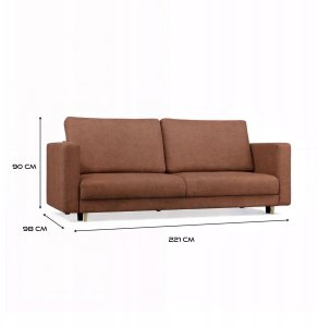 Malys Group SOFA LINO TERACOTA 4