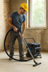 SZLIFIERKA DO GIPSU ŻYRAFA ODKURZACZ PRZEMYSŁOWY AUTOMATYCZNY OTRZĄSAC 6