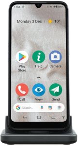 Smartfon Doro 8100 PLUS 15,5 cm (6.1") One SIM card Android 11 Go edition 4G USB Type-C 2 GB 32 GB 3000 mAh Graphite 4
