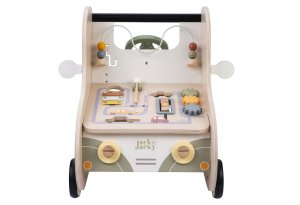 Chodzik pchacz edukacyjny drewniany 2