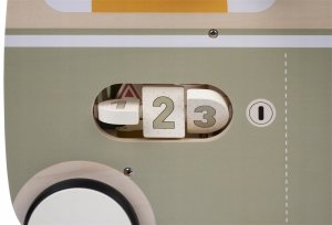 Chodzik pchacz edukacyjny drewniany 4