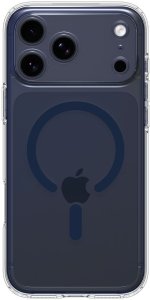 Spigen ULTRA HYBRID MAG MAGSAFE IPHONE 17 PRO CLEAR/DEEP BLUE 2