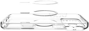Spigen ULTRA HYBRID MAG MAGSAFE IPHONE 17 PRO CLEAR/DEEP BLUE 7