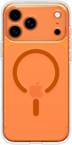 Spigen ULTRA HYBRID MAG MAGSAFE IPHONE 17 PRO MAX CLEAR/ORANGE 2