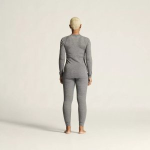 Craft Damska bielizna termoaktywna zestaw góra dół bluza koszulka legginsy spodnie WOOL MERINO rozmiar L 5