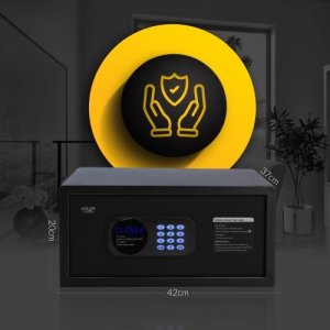 Adler Sejf z kodem elektronicznym i zamkiem 37