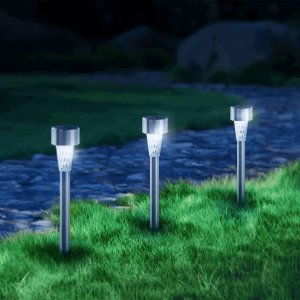Aigostar  Dekoracyjna lampa ogrodowy solarna LED skośny 3