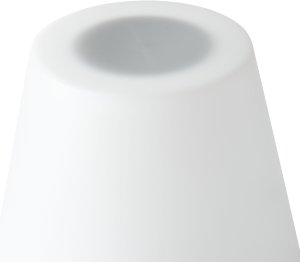 Beliani Lampa ogrodowa podłogowa solarna LED FONESCA Biały 4