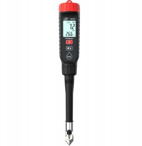 Benetech MIERNIK pH i TEMPERATURY 2w1 TESTER gleby cieczy kwasomierz AUTOKALIBRACJA 2