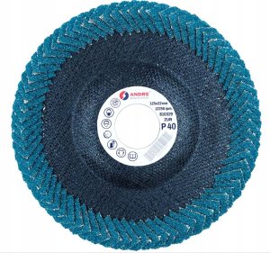 Andre ANDRE ŚCIERNICA PACHWINOWA 125mm P60  ZUR CYRKONOWA PŁASKA 2