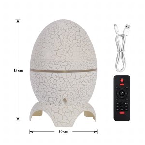 PROJEKTOR GWIAZD LAMPKA NOCNA RZUTNIK LED JAJO DINOZAURA LASEROWY GŁOŚNIK 10