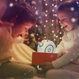 PROJEKTOR GWIAZD NIEBA LAMPKA NOCNA RZUTNIK LASEROWY DLA DZIECI 3D + PILOT 7