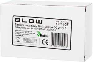 Zasilacz do laptopa Blow 18 W, 1 A, 96