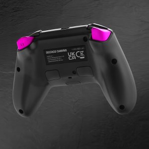Pad Deltaco PS5 Controller wireless RGB Hall-Effect czarny 13
