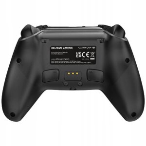 Pad Deltaco PS5 Controller wireless RGB Hall-Effect czarny 4