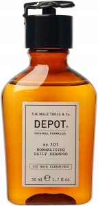 Depot 100 Hair Cleansing No. 101, Botanical Complex, Hair Shampoo, Normalizing, 50 ml For Men 2