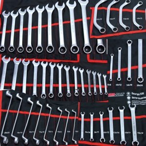 Marpol KLUCZE PŁASKO-OCZKOWE 47el 6