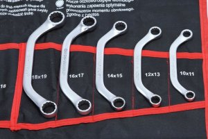 Marpol KLUCZE PŁASKO-OCZKOWE 47el 7