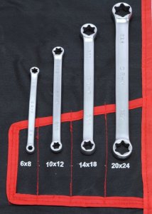 Marpol KLUCZE PŁASKO-OCZKOWE 47el 8