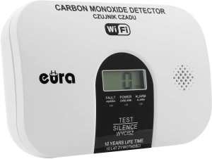 Czujnik czadu EURA CD-53A2v5300-TY/B Wi-Fi - certyfikat CNBOP-PiB 2