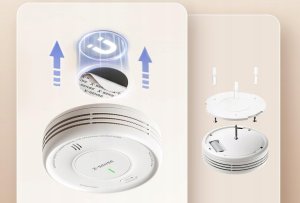 X-Sense Inteligentny czujnik dymu WLAN z uchwytem magnetycznym XS0D-MR61 8