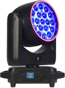 LIGHT4ME SKY WASH 19x15W RGBW Głowica ruchoma oświetlenie estradowe efekt ring 3