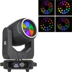 LIGHT4ME FOCUS 200W BEAM RING LED głowica ruchoma 4