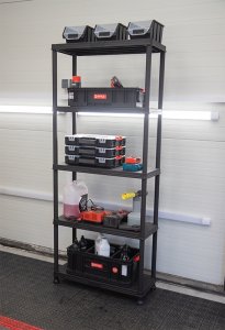 PATROL Regał 5 półek 74x32x175cm 2