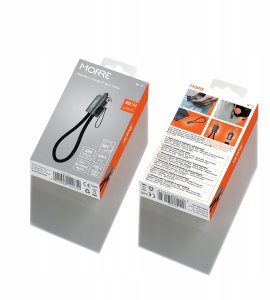 Kabel USB Tiross MORRE KABEL-BRYLOK DO ŁADOWARKI USB-C 60W 3