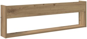 vidaXL Regał na gazety z półką dębową rzemieślniczą 100 x 12 x 30 cm 7