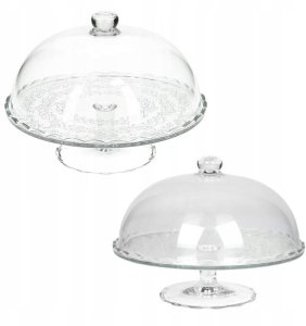 Lumarko PATERA ZE SZKLANĄ POKRYWĄ FI 29 cm WYS.21 cm *8041 12