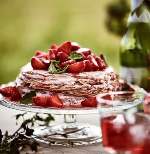 Lumarko PATERA ZE SZKLANĄ POKRYWĄ FI 29 cm WYS.21 cm *8041 2