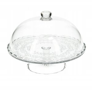 Lumarko PATERA ZE SZKLANĄ POKRYWĄ FI 29 cm WYS.21 cm *8041 5