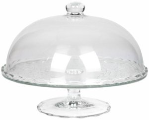 Lumarko PATERA ZE SZKLANĄ POKRYWĄ FI 29 cm WYS.21 cm *8041 6