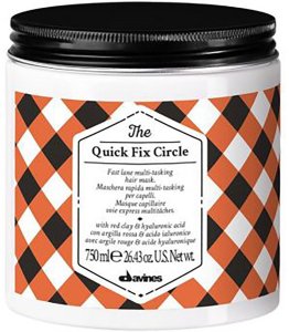 Davines The Quick Fix Circle Hair Treatment Clay Mask, Hydrating, 750 ml Unisex 2