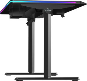 Biurko Ultradesk QUEST Czarne 140 cm x 70 cm Czarne nogi 13