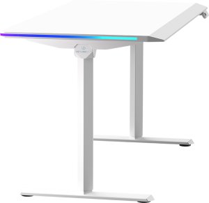 Biurko Ultradesk QUEST Białe 140 cm x 70 cm Białe nogi 13