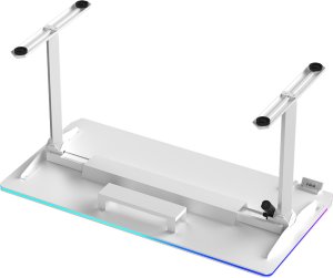Biurko Ultradesk QUEST Białe 140 cm x 70 cm Białe nogi 9