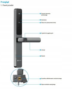 Ezviz Smart door handle CS-DL06 (WBCP) 3