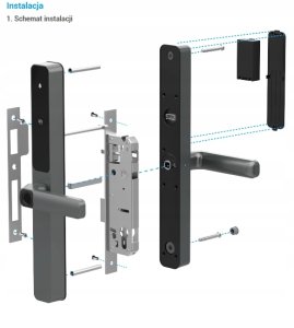 Ezviz Smart door handle CS-DL06 (WBCP) 5