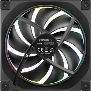 Wentylator Deepcool CASE FAN 140MM/R-FL14R-BKAPN1-G 2