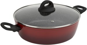 Patelnia głęboka 28 cm Crispy Red Big 5