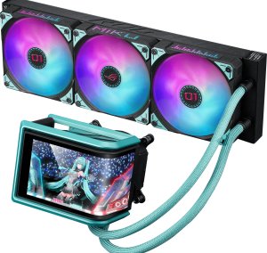 Chłodzenie wodne Asus ROG RYUO IV SLC 360 ARGB Hatsune Miku Edition (90RC01P1-B0EAY0) 7