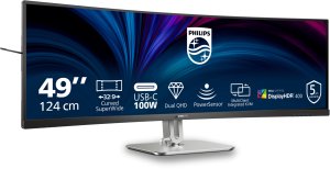 Monitor Philips 5000 series 49B2U5900C/00 monitor komputerowy 124 cm (48.8") 5120 x 1440 px Dual QHD LCD Czarny 2