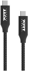 Port Designs 900057 kabel USB USB 3.2 Gen 2x2 2 m USB C Czarny 2